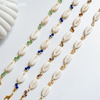 New Design Real Shell Bracelet by Balinese Artisans